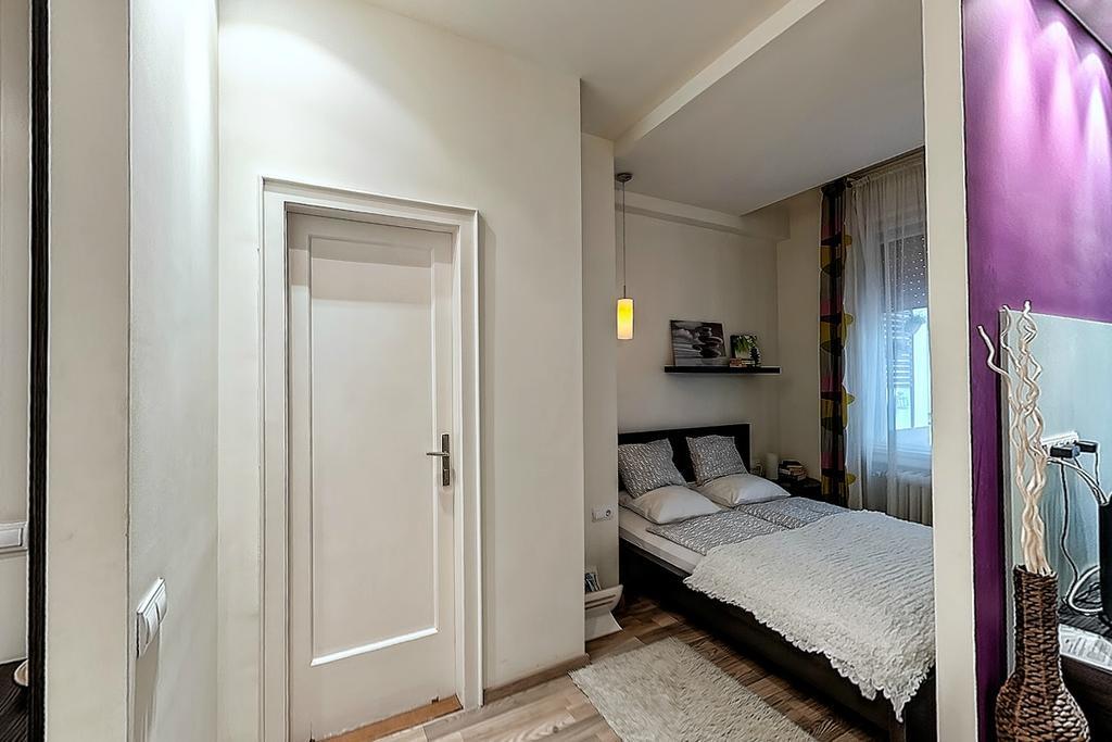 דירות בודפשט Centerstudio With Balcony In Downtown מראה חיצוני תמונה